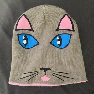 Reversible Cat Beanie